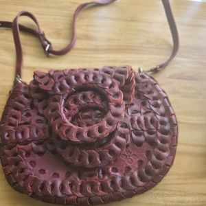 Patricia Nash Leather Crossbody Bag